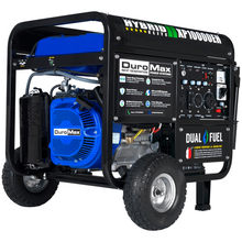 Load image into Gallery viewer, DuroMax XP10000EH 10,000-Watt 439cc Electric Start Dual Fuel Hybrid Portable Generator