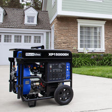 Load image into Gallery viewer, DuroMax XP15000EH 15000-Watt 713cc V-Twin Electric Start Dual Fuel Hybrid Portable Generator