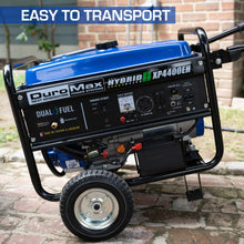 Load image into Gallery viewer, DuroMax XP4400EH 4400-Watt 210cc Electric Start Dual Fuel Hybrid Portable Generator