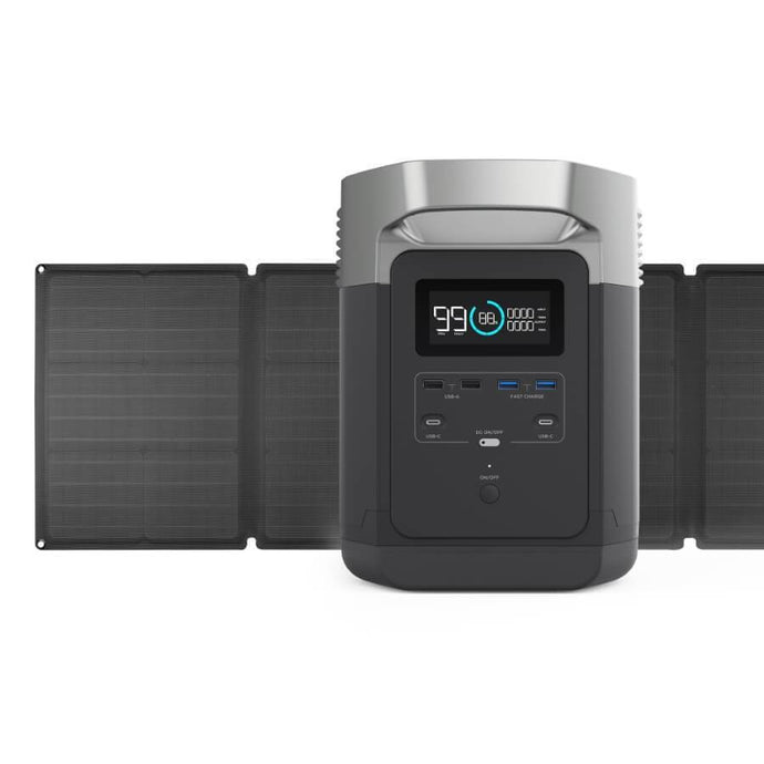 EcoFlow DELTA + 1x 110W Solar Panel